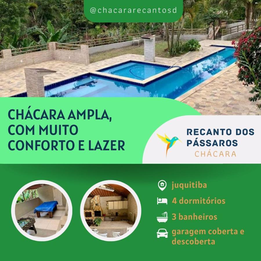 Chacara Recanto Dos Passaros Bairro das Rosas Esterno foto